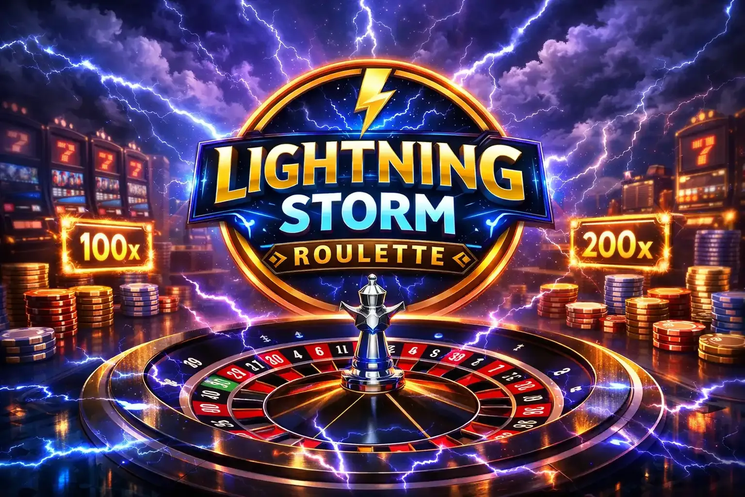 Slot bonus with lightning feature access